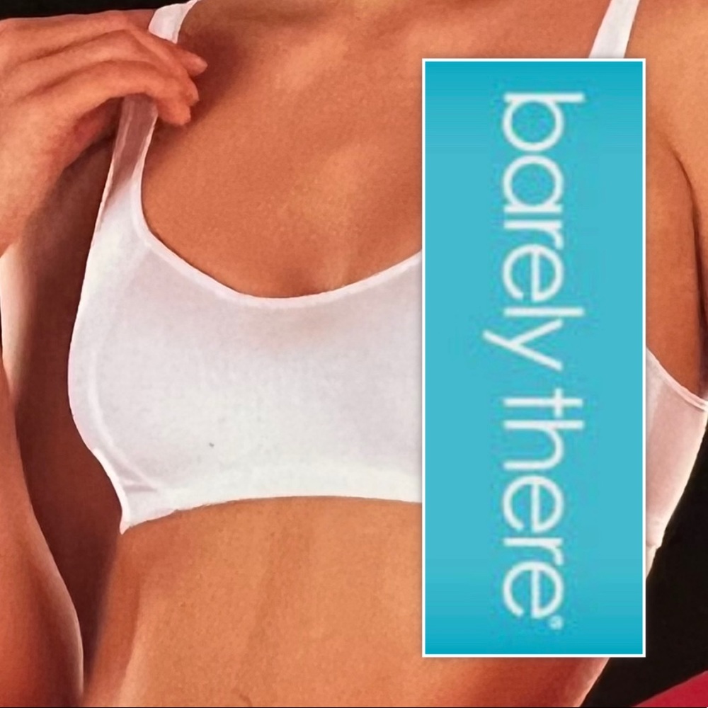 Barely There White Hidden Wire Bra